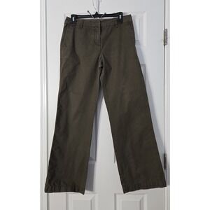 Saltwater  Womans Khaki Pants Size 8R x 31 long Green